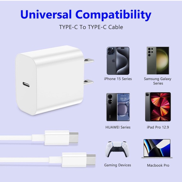 for Apple iPhone 15 Charger Fast Charging - Picture 3 of 7